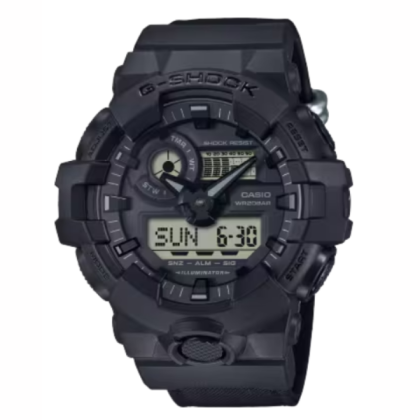 Casio G-Shock GA-700BCE-1 Utility Black Series Analog-Digital Men Sport Watch